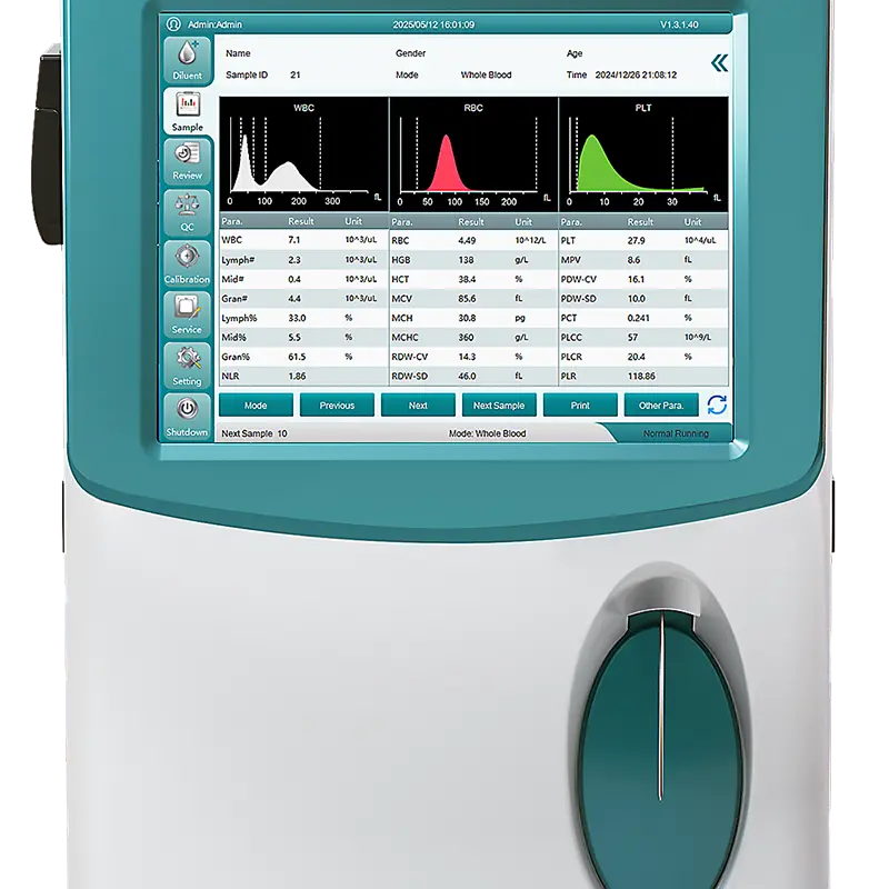 ANALIZADOR HEMATOLÓGICO AUTOMÁTICO EC-38